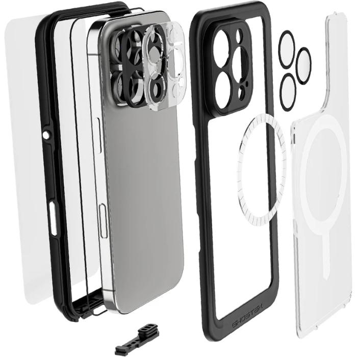 Shop and buy Ghostek Nautical Slim Extreme Waterproof Case for iPhone 16 Pro 6.3" (2024) MagSafe Shockproof| Casefactorie® online with great deals and sales prices with fast and safe shipping. Casefactorie is the largest Singapore official authorised retailer for the largest collection of mobile premium accessories.