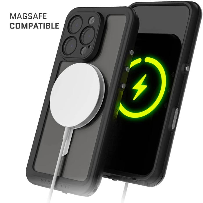 Shop and buy Ghostek Nautical Slim Extreme Waterproof Case for iPhone 16 Pro 6.3" (2024) MagSafe Shockproof| Casefactorie® online with great deals and sales prices with fast and safe shipping. Casefactorie is the largest Singapore official authorised retailer for the largest collection of mobile premium accessories.