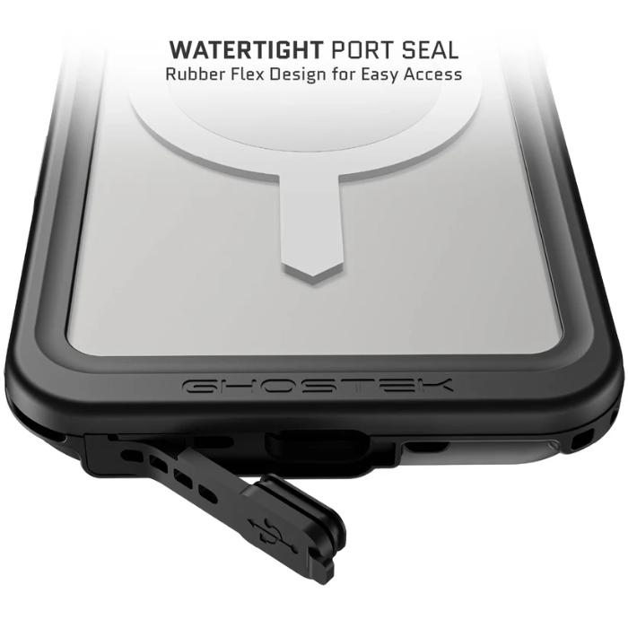 Shop and buy Ghostek Nautical Slim Extreme Waterproof Case for iPhone 16 Pro 6.3" (2024) MagSafe Shockproof| Casefactorie® online with great deals and sales prices with fast and safe shipping. Casefactorie is the largest Singapore official authorised retailer for the largest collection of mobile premium accessories.