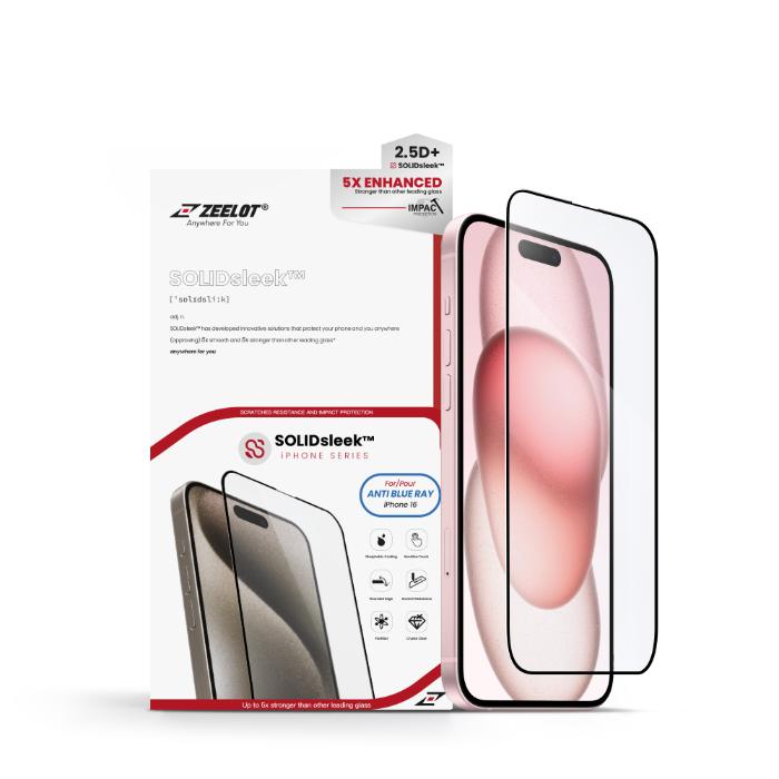 Shop and buy ZEELOT SOLIDsleek 2.5D Tempered Glass Screen Protector iPhone 16 6.1" (2024) Clear Matte Privacy Anti-Blue Ray| Casefactorie® online with great deals and sales prices with fast and safe shipping. Casefactorie is the largest Singapore official authorised retailer for the largest collection of mobile premium accessories.