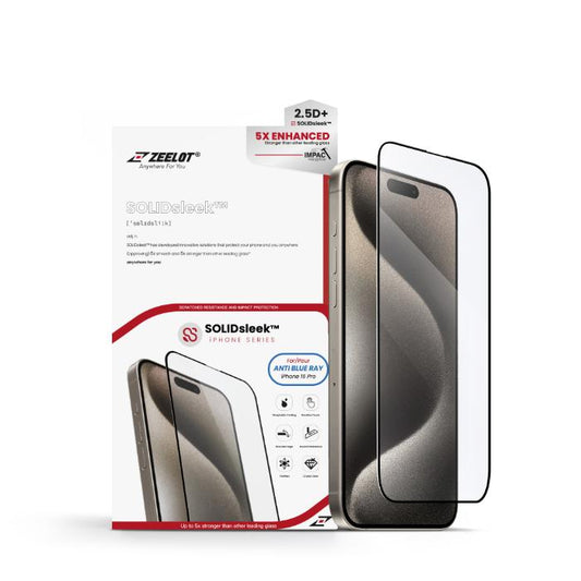 Shop and buy ZEELOT SOLIDsleek 2.5D Tempered Glass Screen Protector iPhone 16 Pro 6.3" (2024) Clear Matte Privacy Anti-Blue Ray| Casefactorie® online with great deals and sales prices with fast and safe shipping. Casefactorie is the largest Singapore official authorised retailer for the largest collection of mobile premium accessories.