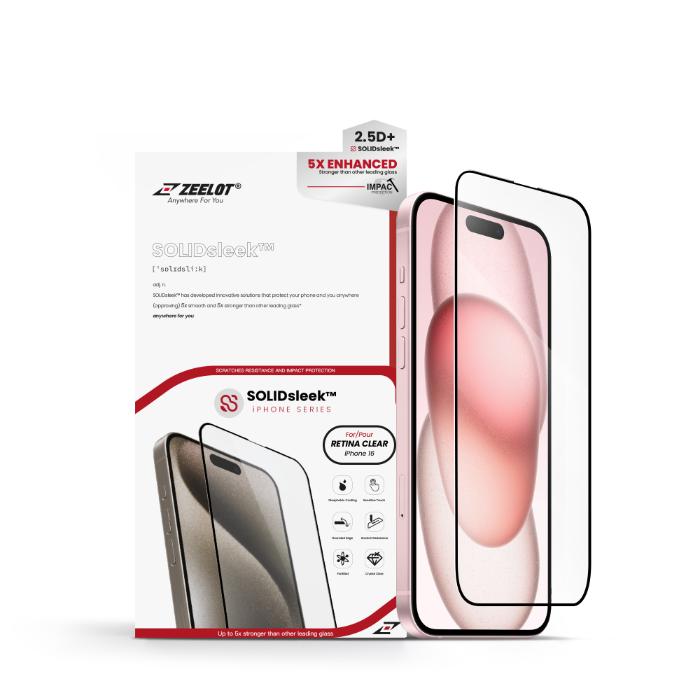 Shop and buy ZEELOT SOLIDsleek 2.5D Tempered Glass Screen Protector iPhone 16 6.1" (2024) Clear Matte Privacy Anti-Blue Ray| Casefactorie® online with great deals and sales prices with fast and safe shipping. Casefactorie is the largest Singapore official authorised retailer for the largest collection of mobile premium accessories.