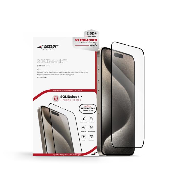 Shop and buy ZEELOT SOLIDsleek 2.5D Tempered Glass Screen Protector iPhone 16 Pro 6.3" (2024) Clear Matte Privacy Anti-Blue Ray| Casefactorie® online with great deals and sales prices with fast and safe shipping. Casefactorie is the largest Singapore official authorised retailer for the largest collection of mobile premium accessories.