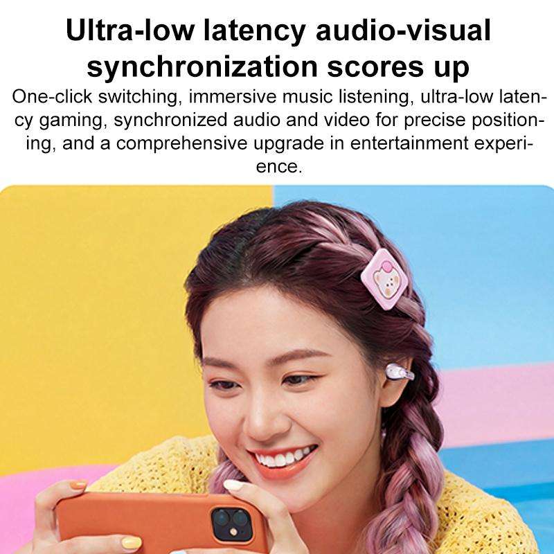 DMOOSTER D101 AI Clip-on Earbuds