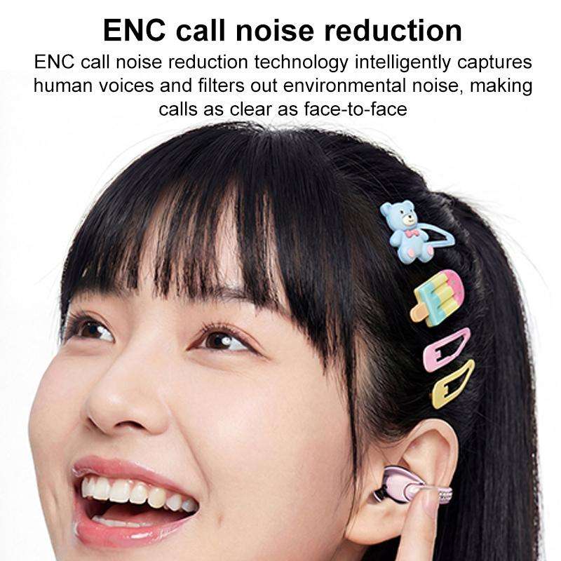 DMOOSTER D101 AI Clip-on Earbuds