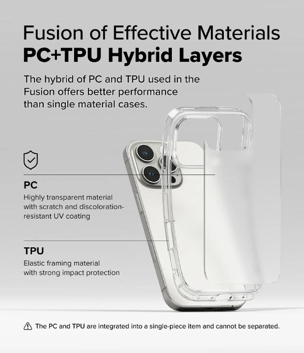 Ringke Fusion Case for iPhone 16 Pro 6.3" (2024)