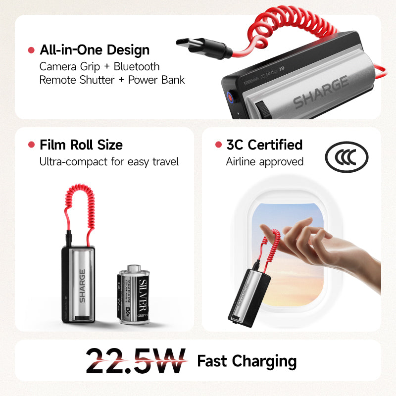 Sharge (Shargeek) P1 Grip 5000mAh Power Bank