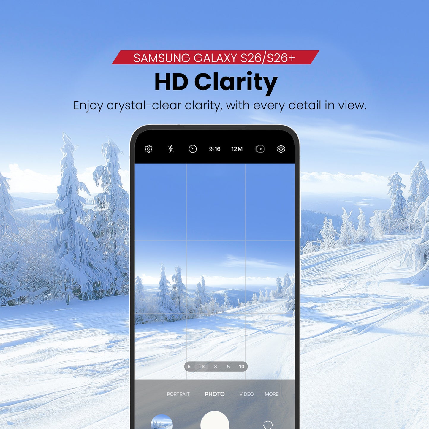 ZEELOT Pishield Series Titanium Alloy Lens Protector for Samsung Galaxy S26 (2026)