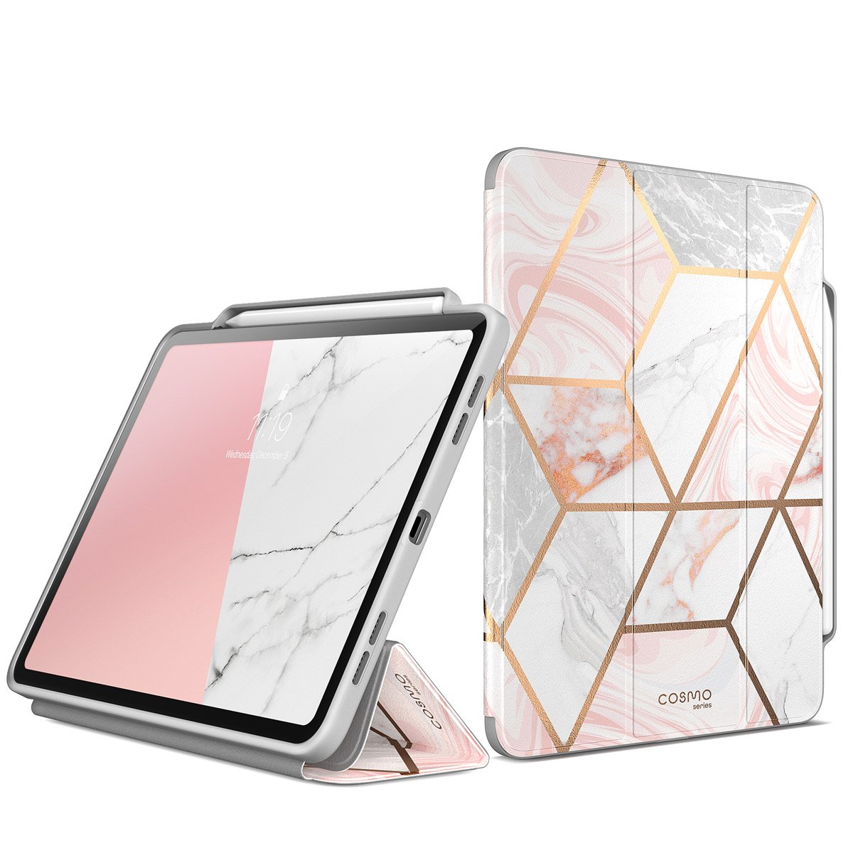 Shop and buy i-Blason Cosmo Case iPad Pro 12.9" (2018-2022) Apple Pencil Holder Foldable kickstand Shockproof| Casefactorie® online with great deals and sales prices with fast and safe shipping. Casefactorie is the largest Singapore official authorised retailer for the largest collection of mobile premium accessories.