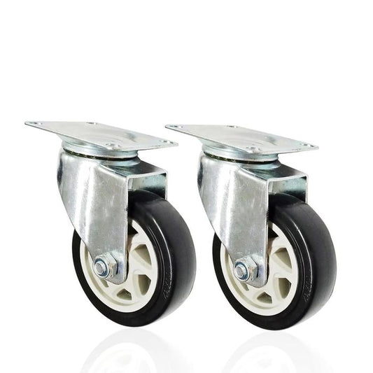 Shop and buy Trolley Heavy Duty PU Caster Wheels (Front and Rear Wheels) Strong bearing rear 360-degree rotation| Casefactorie® online with great deals and sales prices with fast and safe shipping. Casefactorie is the largest Singapore official authorised retailer for the largest collection of mobile premium accessories.