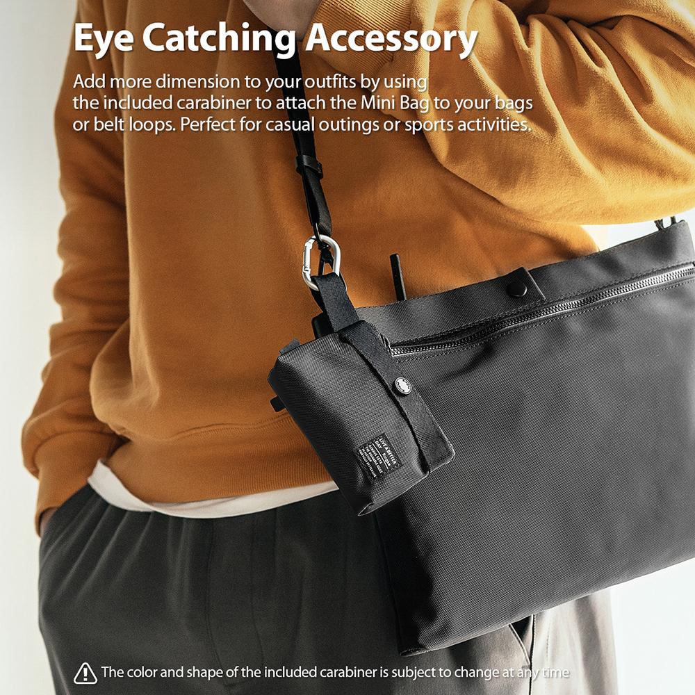 Shop and buy Ringke Mini Pouch 2-Way Bag Miniature Safe storage High-quality Textile Antimicrobial Agion Fabric| Casefactorie® online with great deals and sales prices with fast and safe shipping. Casefactorie is the largest Singapore official authorised retailer for the largest collection of mobile premium accessories.