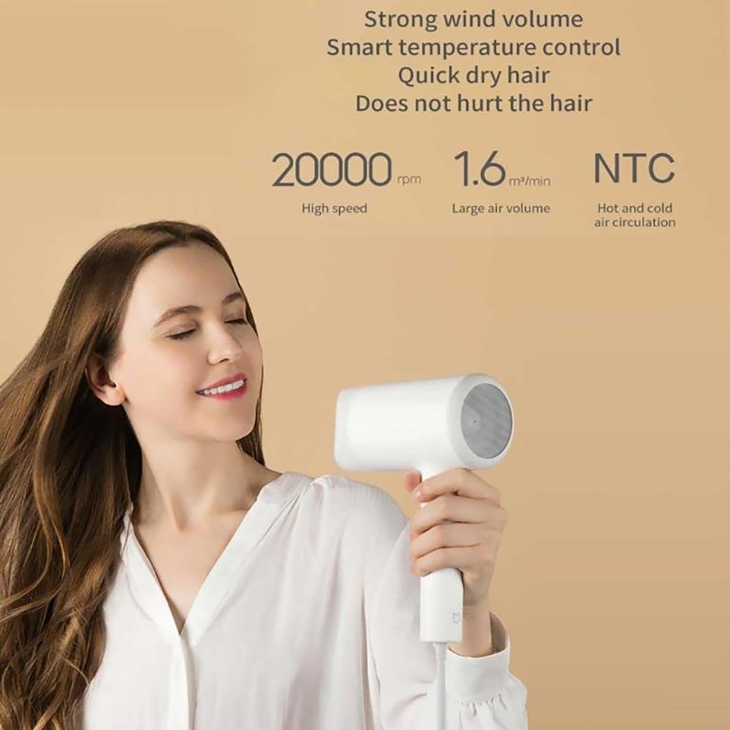Shop and buy Xiaomi Mijia 1800W Water Ion Quick Drying Anti Damage Hair Dryer NTC smart temperature control| Casefactorie® online with great deals and sales prices with fast and safe shipping. Casefactorie is the largest Singapore official authorised retailer for the largest collection of personal and home care items.