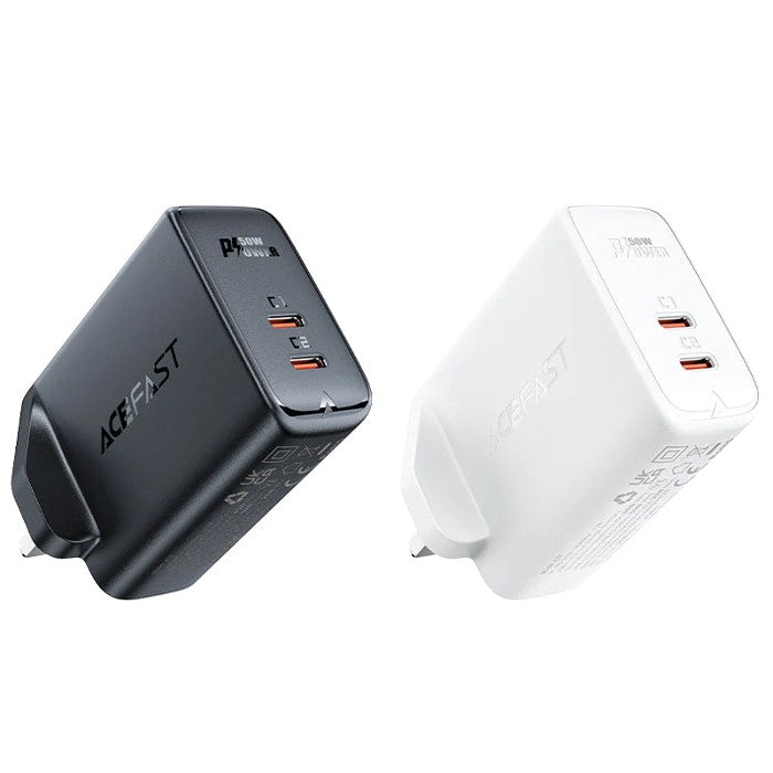 Shop and buy ACEFAST A32 PD 50W GaN USB-C Dual Port Charger Power Delivery fast Charging UK Plug Safety Protection| Casefactorie® online with great deals and sales prices with fast and safe shipping. Casefactorie is the largest Singapore official authorised retailer for the largest collection of mobile premium accessories.
