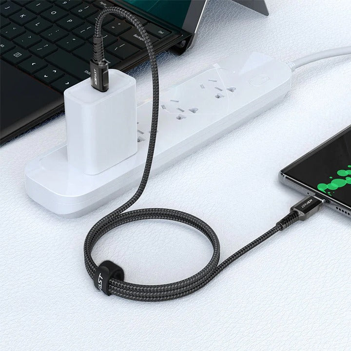 Shop and buy ACEFAST C1-03 USB-C to USB-C Aluminum Alloy Charging Data Cable Supports up to 20V / 3A – 60W| Casefactorie® online with great deals and sales prices with fast and safe shipping. Casefactorie is the largest Singapore official authorised retailer for the largest collection of mobile premium accessories.