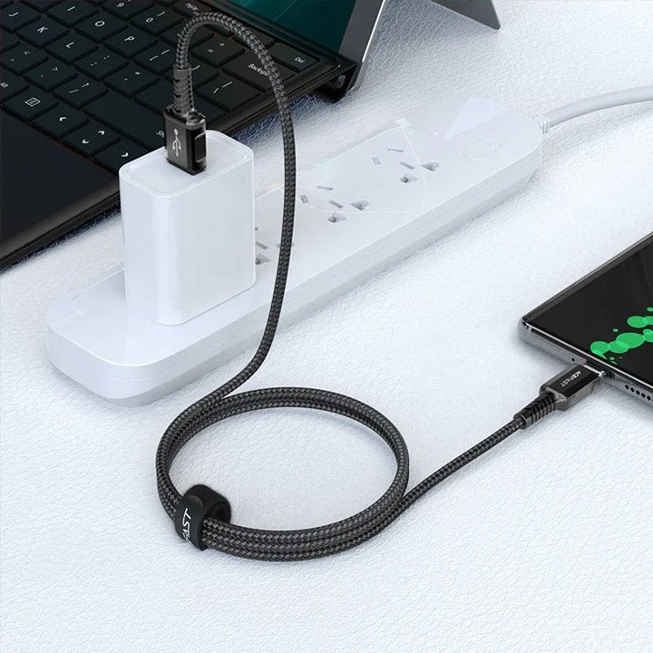 Shop and buy ACEFAST C1-04 USB-A to USB-C Aluminum Alloy Charging Data Cable 25000 bending tests Current up to 3A| Casefactorie® online with great deals and sales prices with fast and safe shipping. Casefactorie is the largest Singapore official authorised retailer for the largest collection of mobile premium accessories.