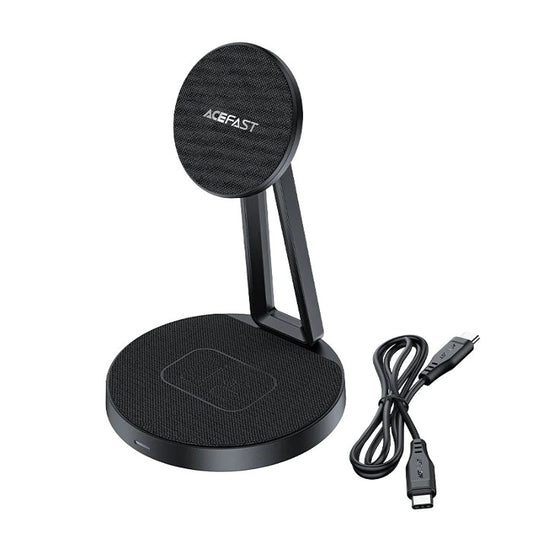 Shop and buy ACEFAST E8 Desktop 2-In-1 Wireless Charging Holder Dual wireless output Magnetic alignment| Casefactorie® online with great deals and sales prices with fast and safe shipping. Casefactorie is the largest Singapore official authorised retailer for the largest collection of mobile premium accessories.
