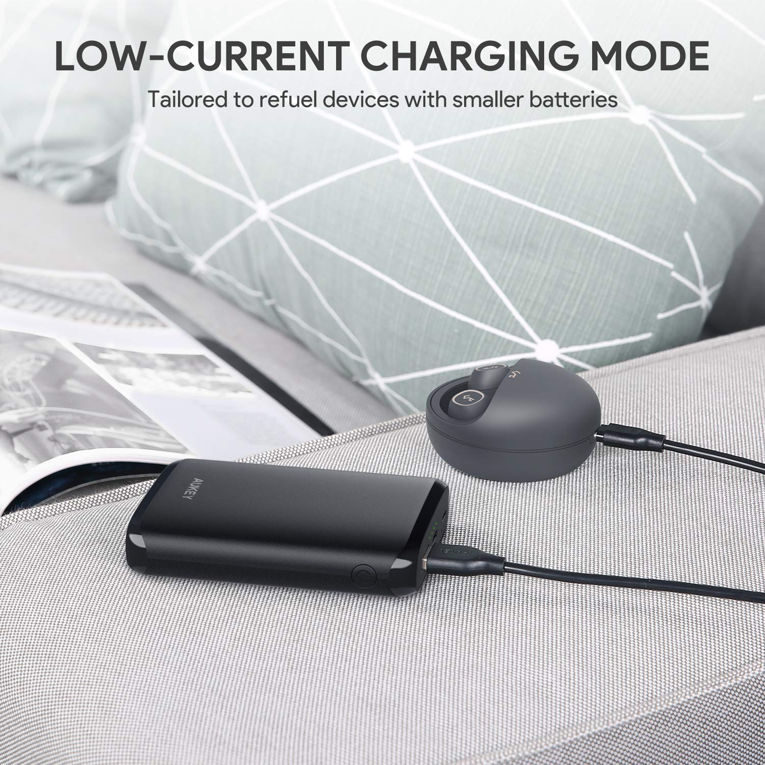 Shop and buy Aukey PB-Y22 10000mAh 18W USB-C Portable External Battery Power Bank with Quick Charge 3.0 & Power Delivery| Casefactorie® online with great deals and sales prices with fast and safe shipping. Casefactorie is the largest Singapore official authorised retailer for the largest collection of mobile premium accessories.