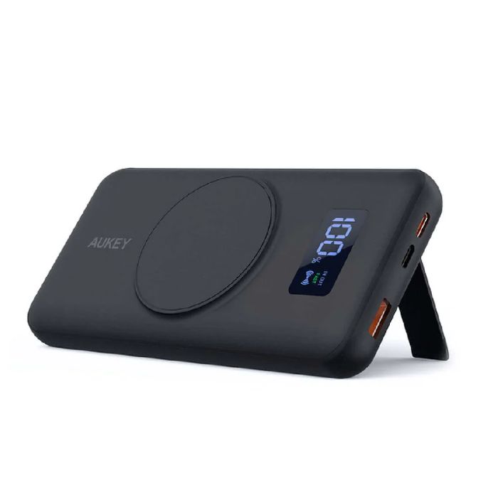 Shop and buy AUKEY PB-WL02i Basix MagAir 10000MAH Magnetic Wireless Charging Power Bank Multiple Device Charging| Casefactorie® online with great deals and sales prices with fast and safe shipping. Casefactorie is the largest Singapore official authorised retailer for the largest collection of mobile premium accessories.