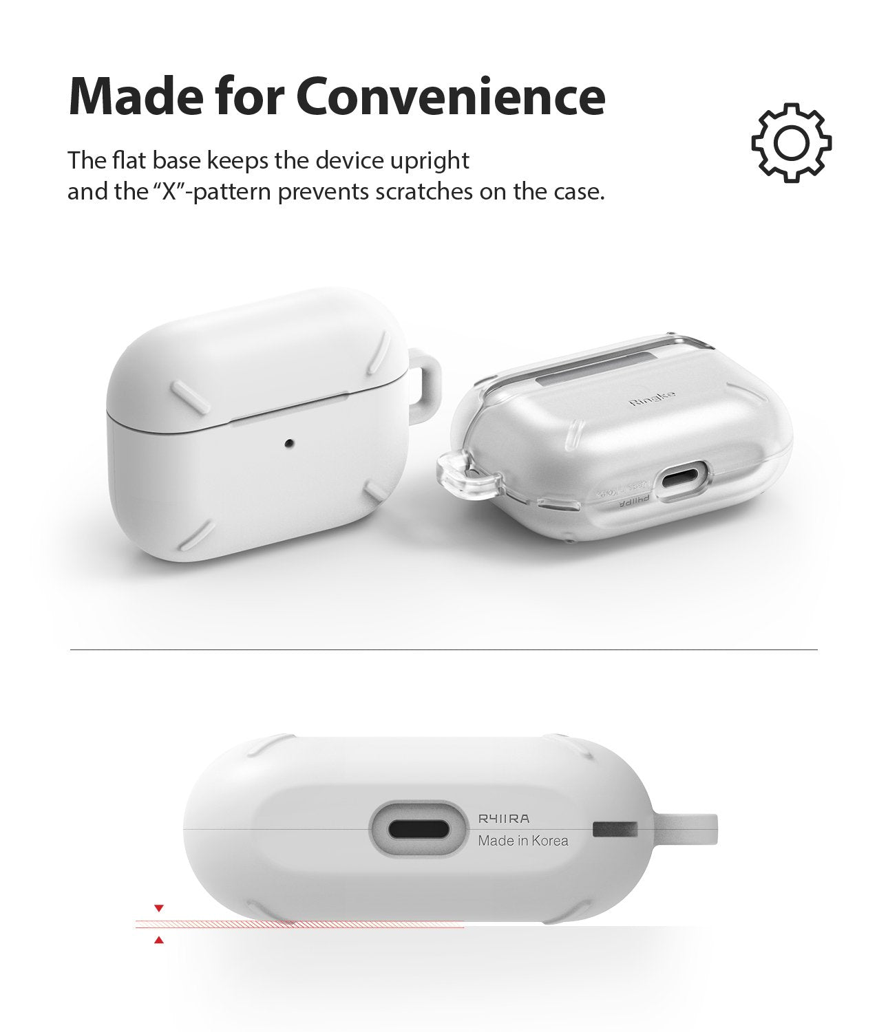 Shop and buy Ringke Layered Hard Case for AirPods Pro (2019) Shockproof Scratch-resistant with Carabiner| Casefactorie® online with great deals and sales prices with fast and safe shipping. Casefactorie is the largest Singapore official authorised retailer for the largest collection of mobile premium accessories.