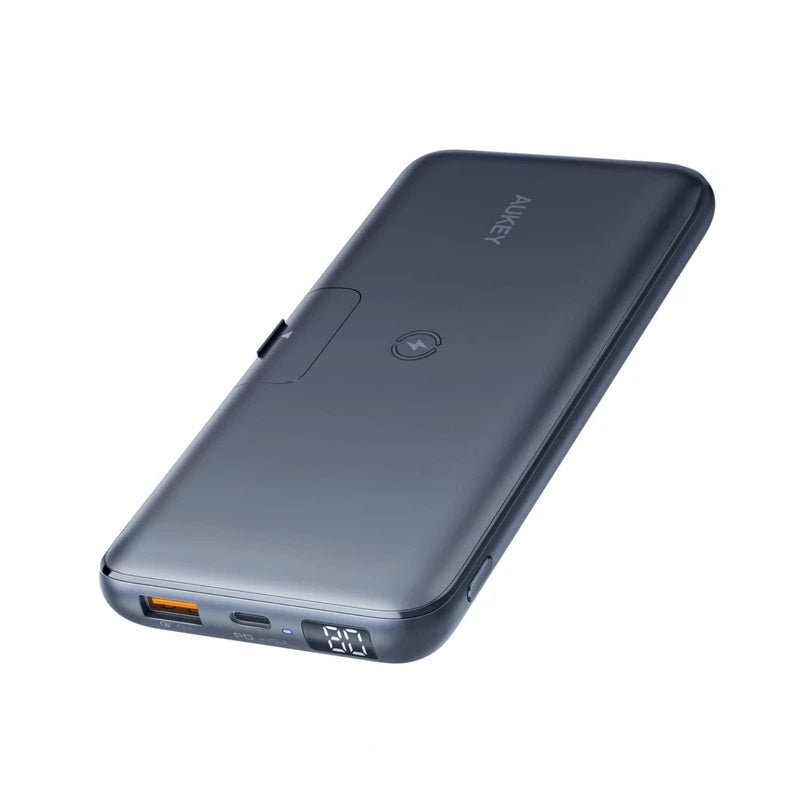 Shop and buy Aukey PB-WL03S 20000mAh Portable Wireless External Battery Power Bank (Power Delivery)| Casefactorie® online with great deals and sales prices with fast and safe shipping. Casefactorie is the largest Singapore official authorised retailer for the largest collection of mobile premium accessories.