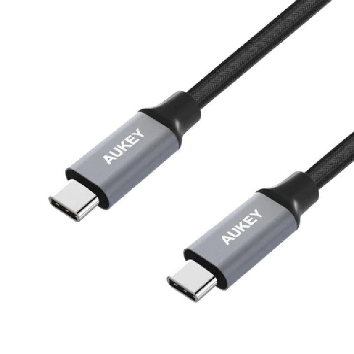 Shop and buy Aukey CB-CD6 Nylon Braided USB-C to USB-C Cable Data Transfer & Charging 480Mbps Maximum Data Speed| Casefactorie® online with great deals and sales prices with fast and safe shipping. Casefactorie is the largest Singapore official authorised retailer for the largest collection of mobile premium accessories.