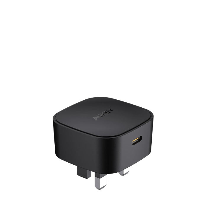 Shop and buy Aukey PA-Y25 Minima 20W USB-C PD Wall Charger with USB-C to Lightning Cable MFi Certified| Casefactorie® online with great deals and sales prices with fast and safe shipping. Casefactorie is the largest Singapore official authorised retailer for the largest collection of mobile premium accessories.