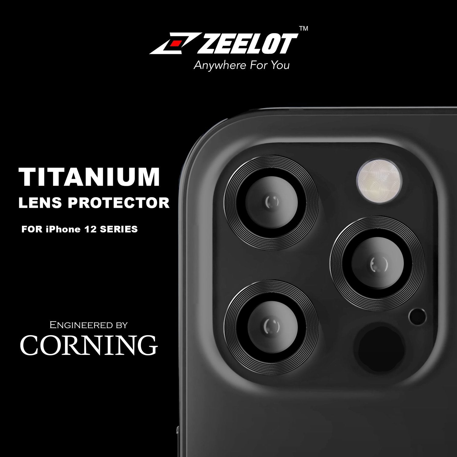Shop and buy Zeelot Titanium Steel Corning Glass Camera Lens Protector iPhone 12 Pro (2020) Scratch Resistant| Casefactorie® online with great deals and sales prices with fast and safe shipping. Casefactorie is the largest Singapore official authorised retailer for the largest collection of mobile premium accessories.