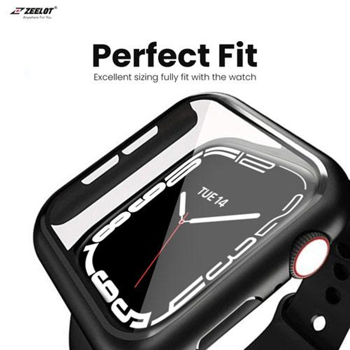 Shop and buy ZEELOT PIshield Full Protection 2-in-1 Case for Apple Watch Series 7 with Build-In Tempered Glass| Casefactorie® online with great deals and sales prices with fast and safe shipping. Casefactorie is the largest Singapore official authorised retailer for the largest collection of mobile premium accessories.