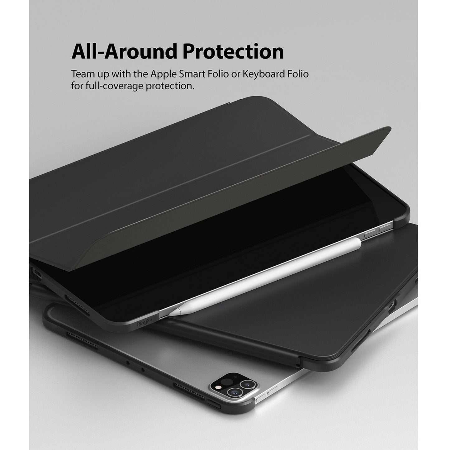 Shop and buy Ringke Protection Frame Shield iPad Pro 11" (2020/2018) Full-coverage Protection Precise Cutouts| Casefactorie® online with great deals and sales prices with fast and safe shipping. Casefactorie is the largest Singapore official authorised retailer for the largest collection of mobile premium accessories.