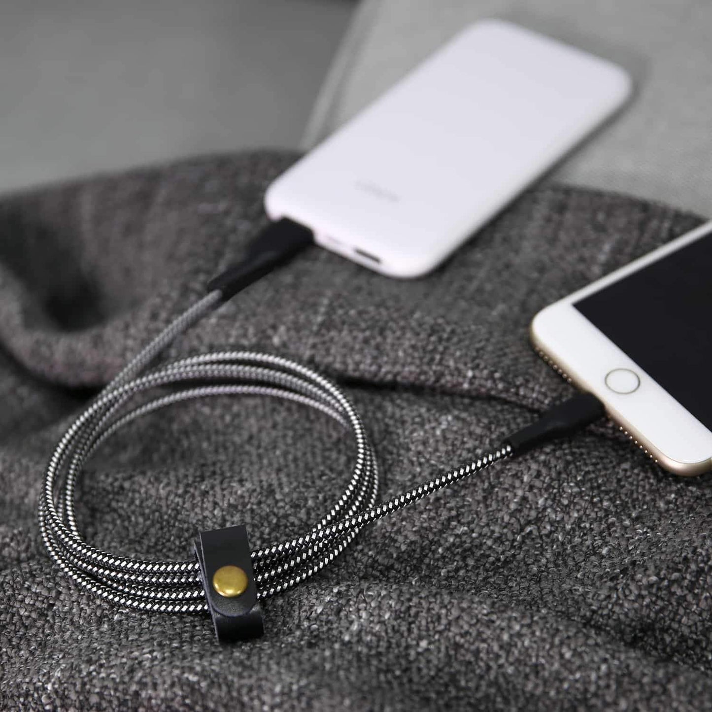 Aukey CB-AL1 Nylon Braided Lightning to USB Cable for Sync and Charging