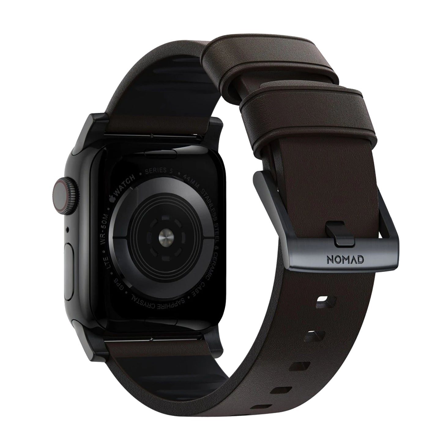 Nomad Active Pro Waterproof Heinen Leather Strap for Apple Watch 49mm/45mm/44mm/42mm