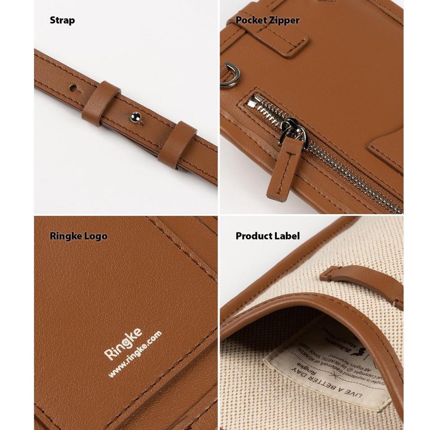 Shop and buy Ringke Canvas Mini Cross Bag Storage Pockets Detachable Adjustable Strap Card Slot Anti-theft zipper| Casefactorie® online with great deals and sales prices with fast and safe shipping. Casefactorie is the largest Singapore official authorised retailer for the largest collection of mobile premium accessories.