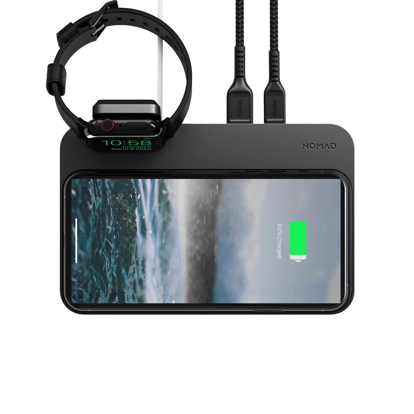 Nomad Base Station Wireless Charging Hub Apple Watch Mount Edition (Power Delivery)