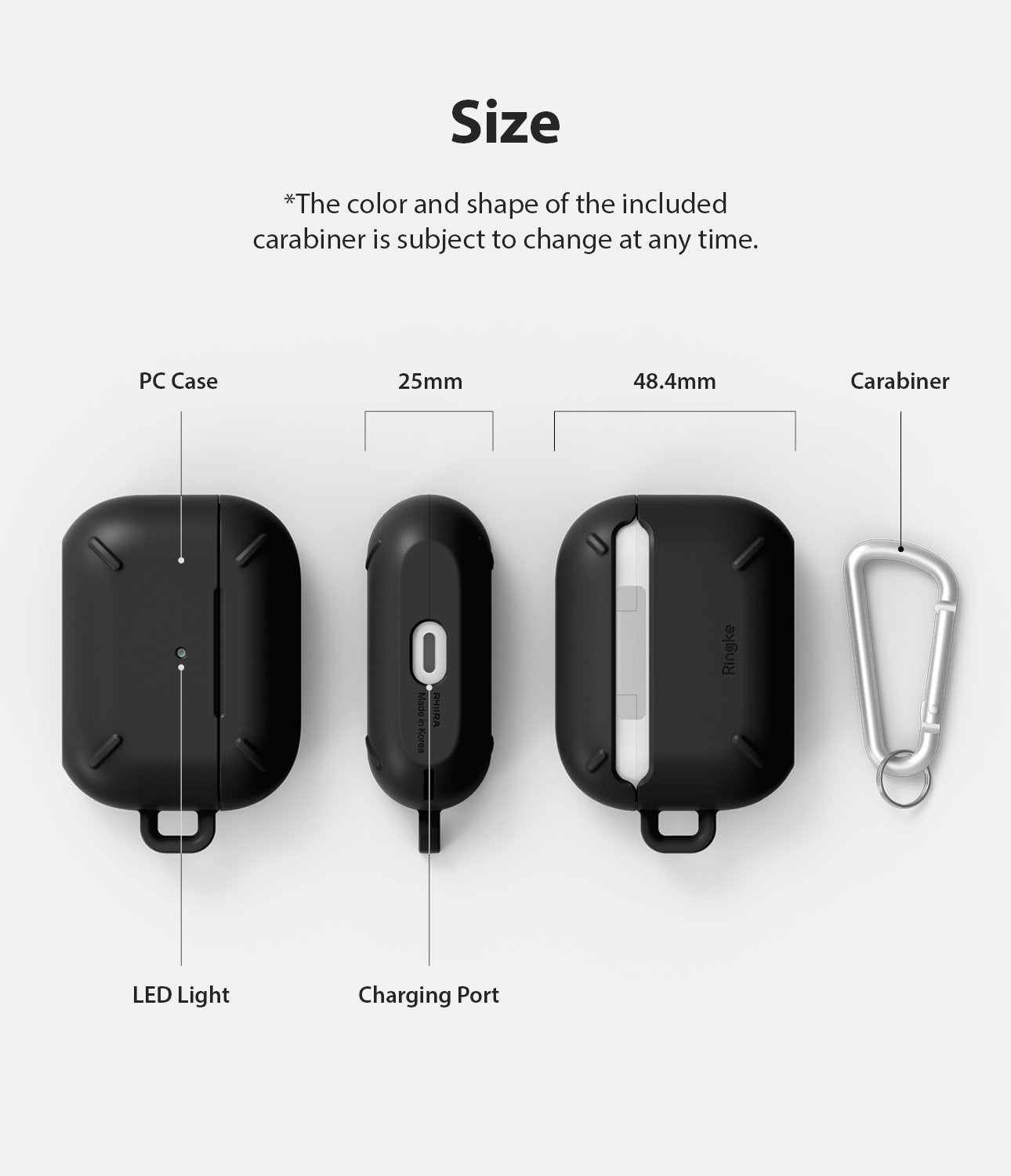 Shop and buy Ringke Layered Hard Case for AirPods Pro (2019) Shockproof Scratch-resistant with Carabiner| Casefactorie® online with great deals and sales prices with fast and safe shipping. Casefactorie is the largest Singapore official authorised retailer for the largest collection of mobile premium accessories.
