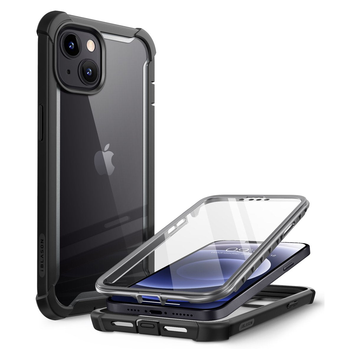 Shop and buy i-i-Blason Ares Clear Case for iPhone 13 (2021) with Built-in Screen Protector Shockproof| Casefactorie® online with great deals and sales prices with fast and safe shipping. Casefactorie is the largest Singapore official authorised retailer for the largest collection of mobile premium accessories.