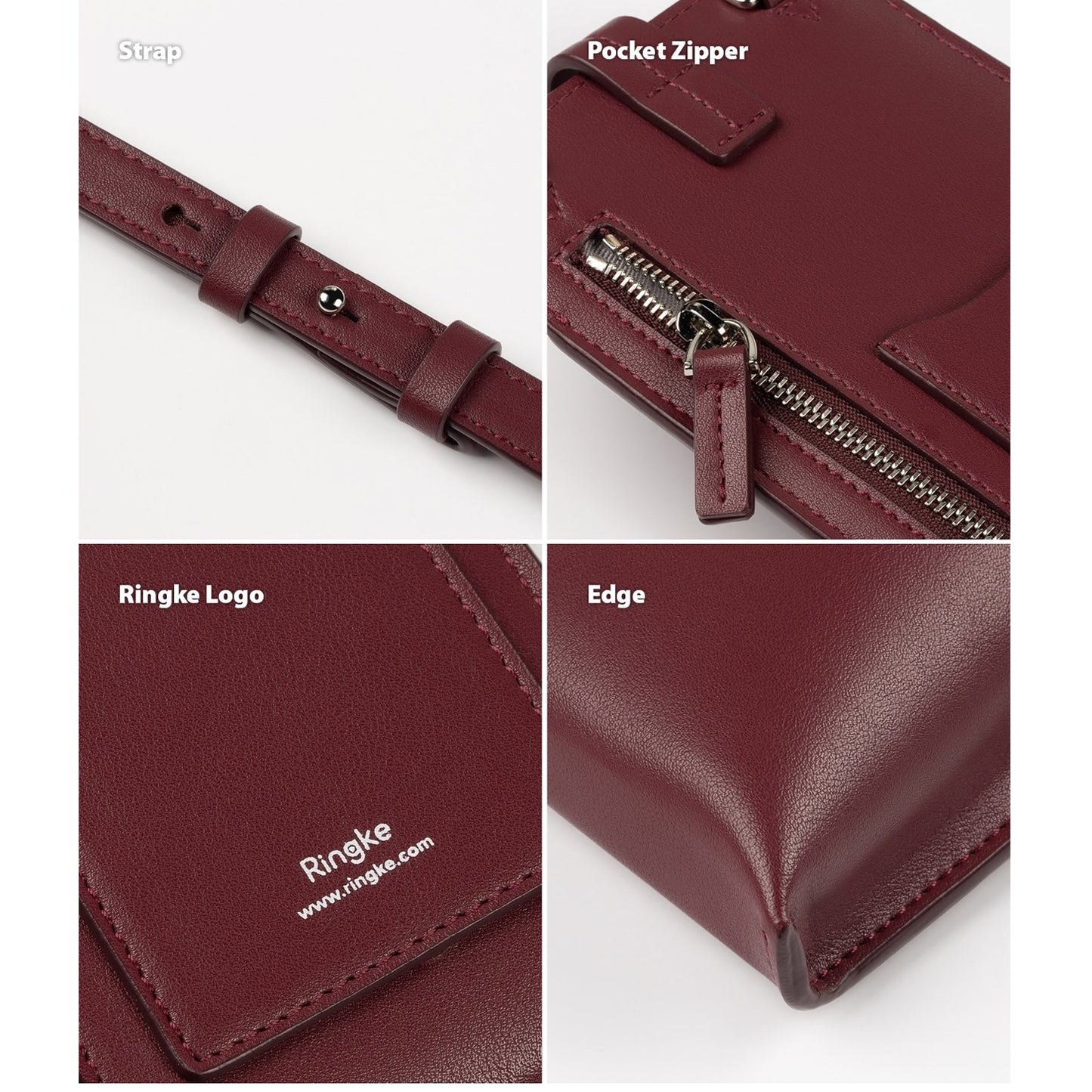 Shop and buy Ringke PU Leather Mini Cross Bag with Storage Pockets Detachable Adjustable Strap Card slot| Casefactorie® online with great deals and sales prices with fast and safe shipping. Casefactorie is the largest Singapore official authorised retailer for the largest collection of mobile premium accessories.