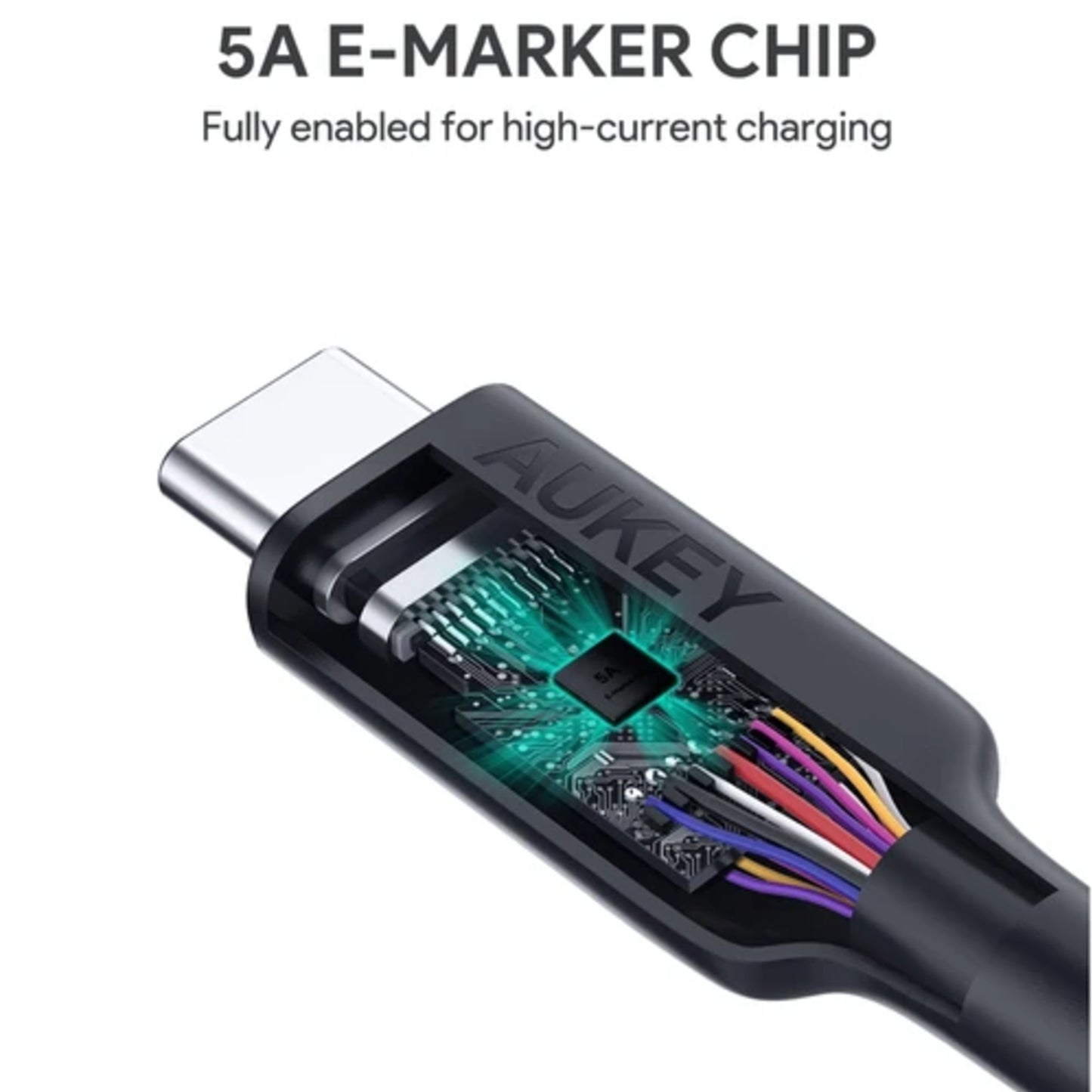 Shop and buy Aukey CB-CD21 Braided Nylon Power Delivery 100W USB Type-C to Type-C Cable Future-Proof Connection| Casefactorie® online with great deals and sales prices with fast and safe shipping. Casefactorie is the largest Singapore official authorised retailer for the largest collection of mobile premium accessories.