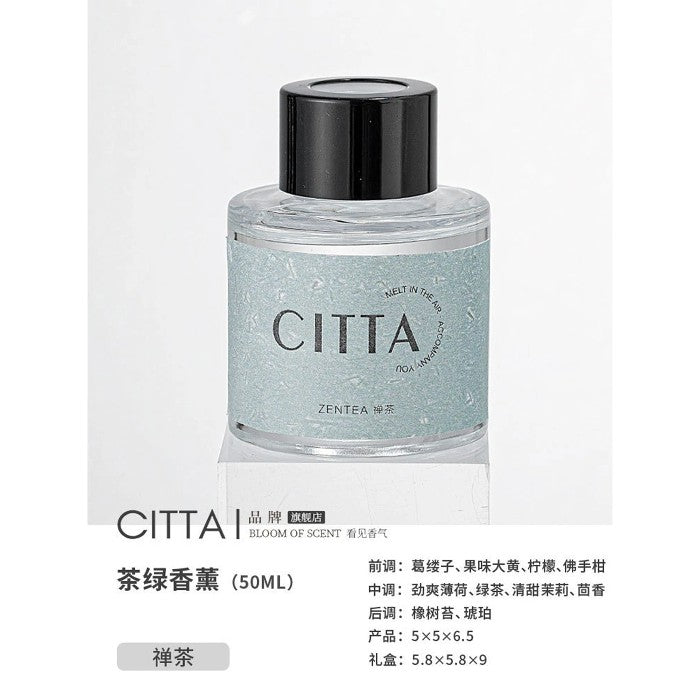CITTA Car Aroma Fragrance 50ML Air Freshener Purifier Reed