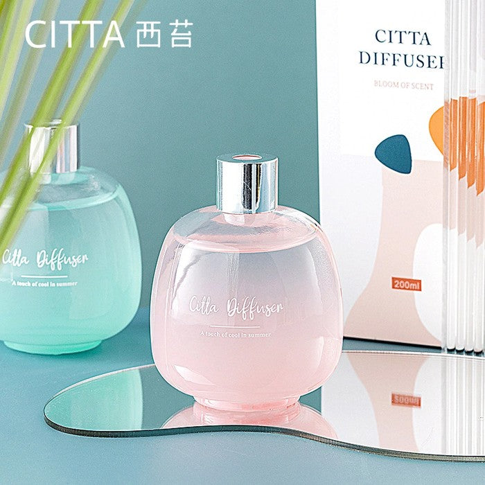 CITTA Cool Summer Series Reed Diffuser Aromatherapy 200ML Premium Essential Oil with Reed Stick