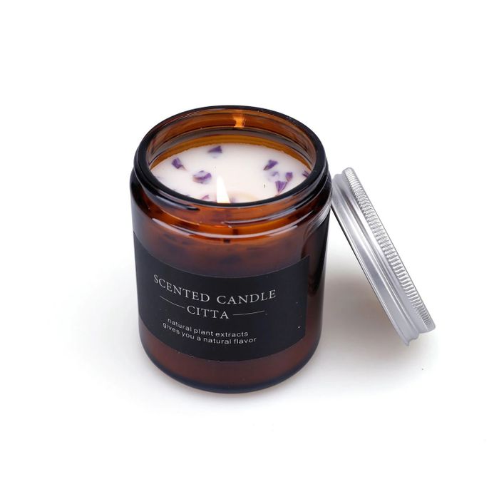Shop and buy CITTA Scented Candle Aromantic Natural Soy Wax 90G Home Fragrance Aromatherapy Brown Bottle| Casefactorie® online with great deals and sales prices with fast and safe shipping. Casefactorie is the largest Singapore official authorised retailer for the largest collection of household and home care items.