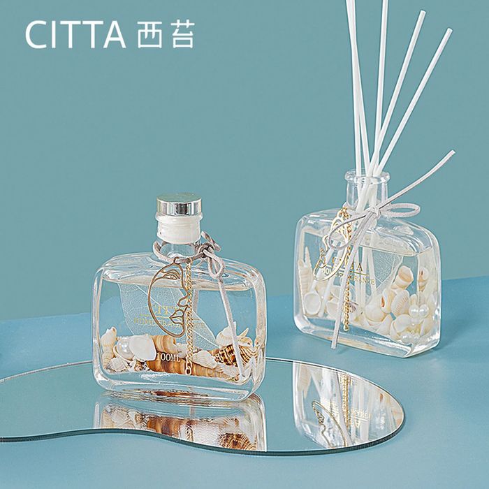 Shop and buy CITTA Summer Ocean Series Reed Diffuser Aromatherapy 100ML Premium Essential Oil Reed Stick Conch/Pearl| Casefactorie® online with great deals and sales prices with fast and safe shipping. Casefactorie is the largest Singapore official authorised retailer for the largest collection of household and home care items.