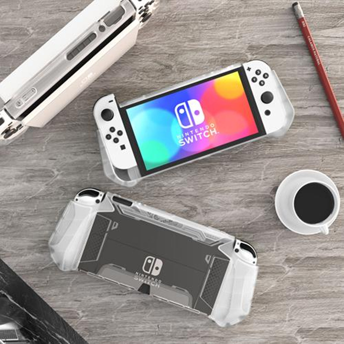 Shop and buy Mumba Blade Dockable Protective Grip Case for Nintendo Switch OLED Model (2021) Hand-grip Cover| Casefactorie® online with great deals and sales prices with fast and safe shipping. Casefactorie is the largest Singapore official authorised retailer for the largest collection of mobile premium accessories.