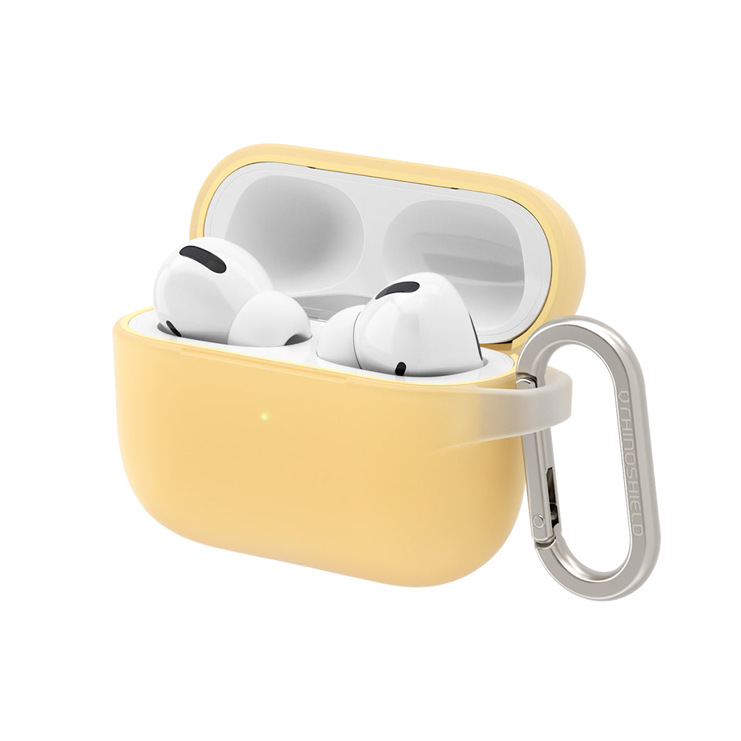 Shop and buy Rhinoshield Impact Resistant Case for AirPods Pro (2020) with Carabiner Shockproof Silicone Cover| Casefactorie® online with great deals and sales prices with fast and safe shipping. Casefactorie is the largest Singapore official authorised retailer for the largest collection of mobile premium accessories.