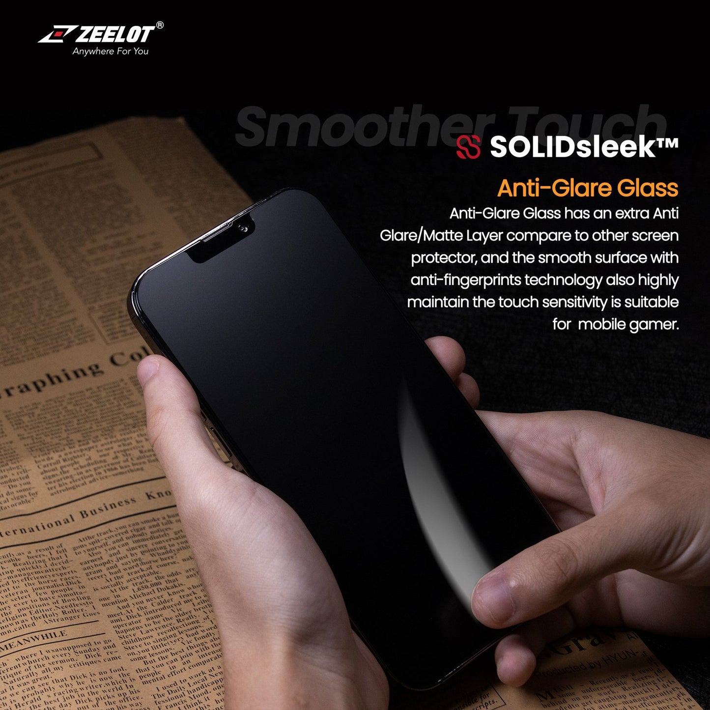 Shop and buy Zeelot SOLIDsleek Tempered Glass Screen Protector with Easy Alignment Kit for iPhone 13 Mini (2021)| Casefactorie® online with great deals and sales prices with fast and safe shipping. Casefactorie is the largest Singapore official authorised retailer for the largest collection of mobile premium accessories.