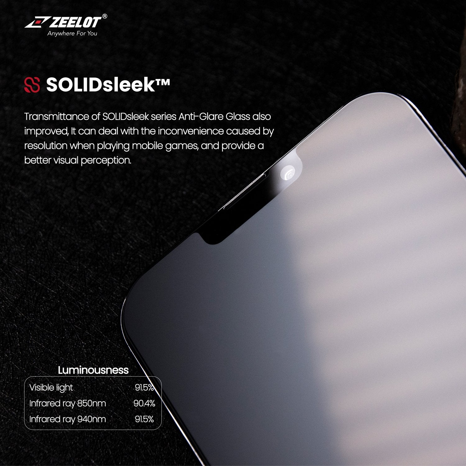 Shop and buy Zeelot SOLIDsleek Tempered Glass Screen Protector with Easy Alignment Kit iPhone 13/13 Pro (2021)| Casefactorie® online with great deals and sales prices with fast and safe shipping. Casefactorie is the largest Singapore official authorised retailer for the largest collection of mobile premium accessories.