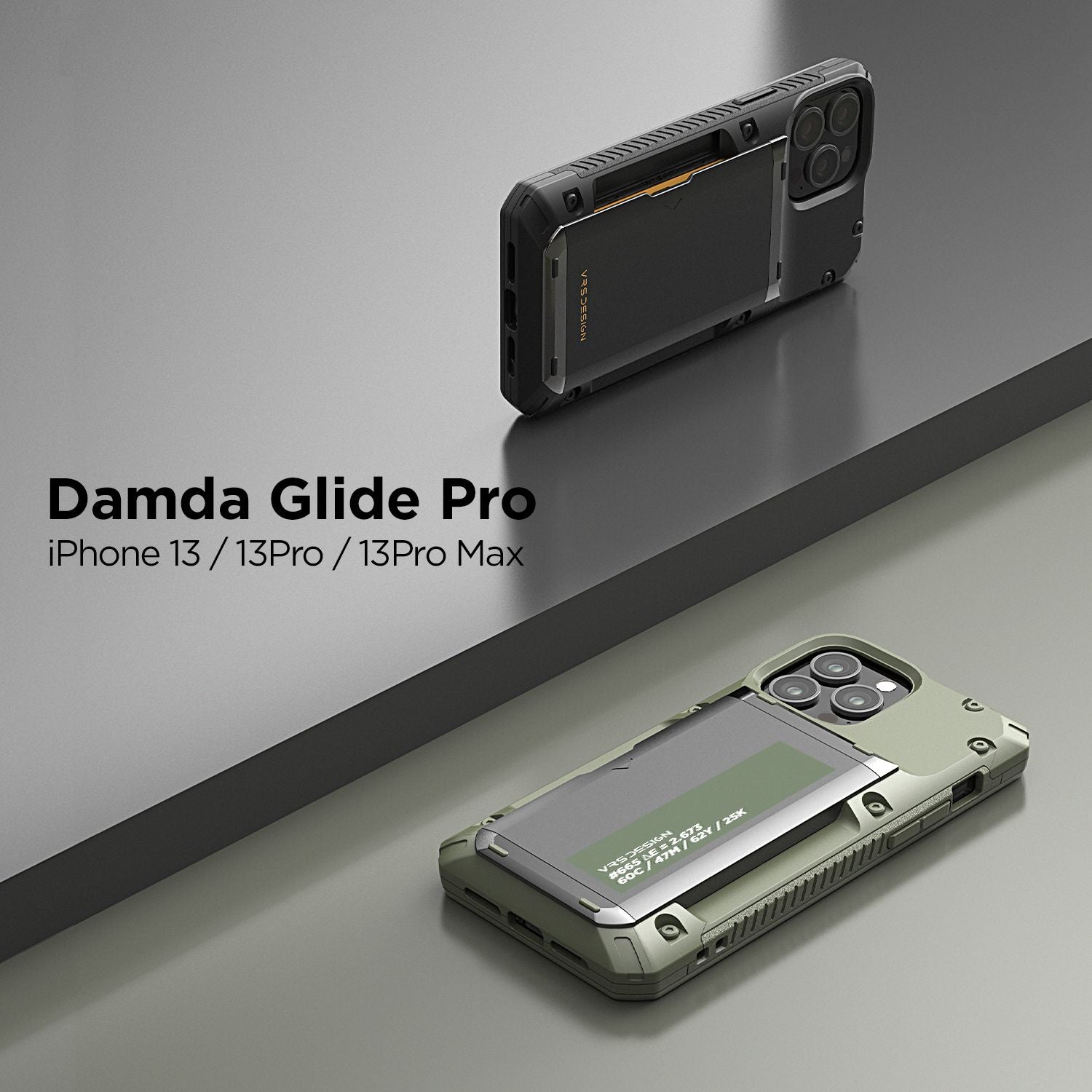 Shop and buy VRS Design Damda Glide Pro Case iPhone 13 Pro Max (2021) Card Holder semi-automatic sliding Shockproof| Casefactorie® online with great deals and sales prices with fast and safe shipping. Casefactorie is the largest Singapore official authorised retailer for the largest collection of mobile premium accessories.