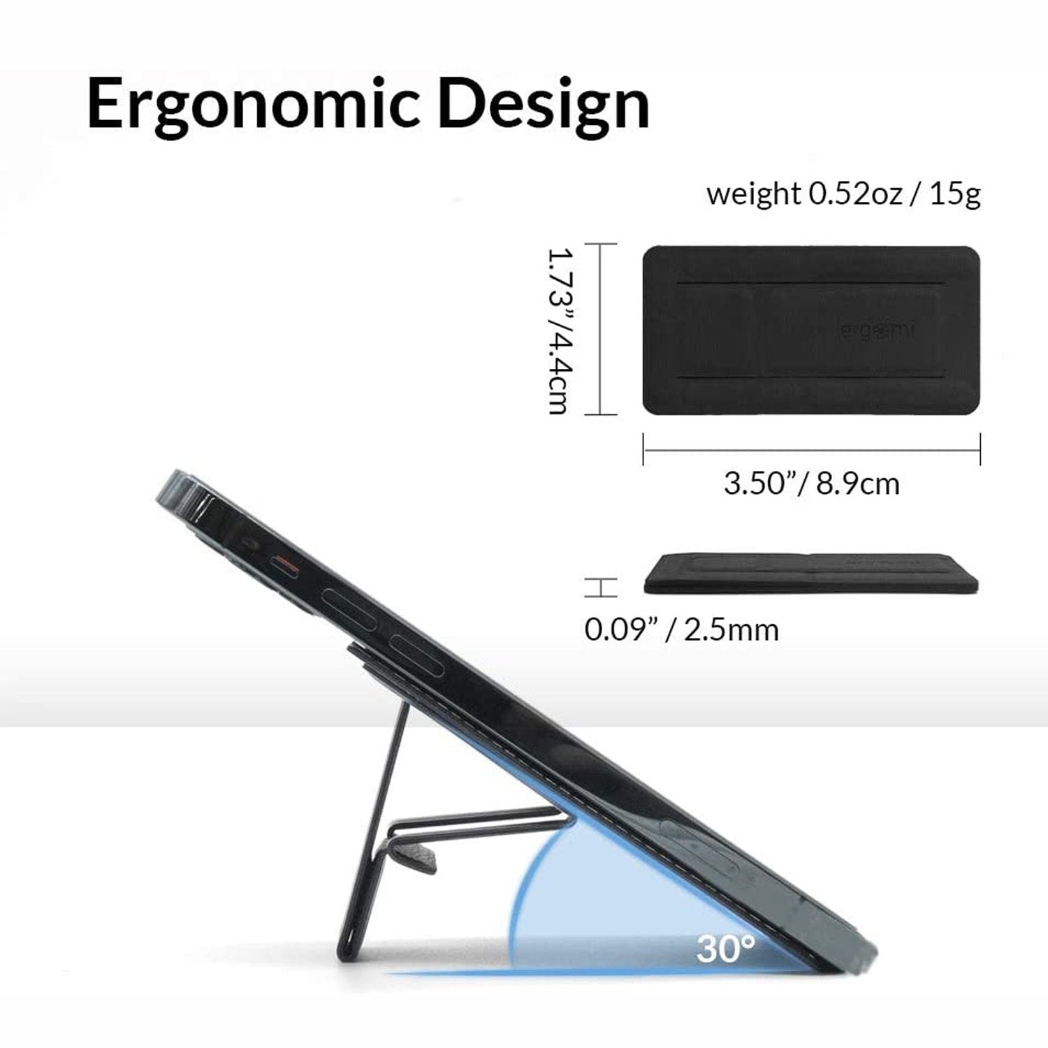 Shop and buy Ergomi Hercules Grip Adhesive Phone Stand Versatile Viewing Experience Ultra-Slim Ergonomic Design| Casefactorie® online with great deals and sales prices with fast and safe shipping. Casefactorie is the largest Singapore official authorised retailer for the largest collection of mobile premium accessories.