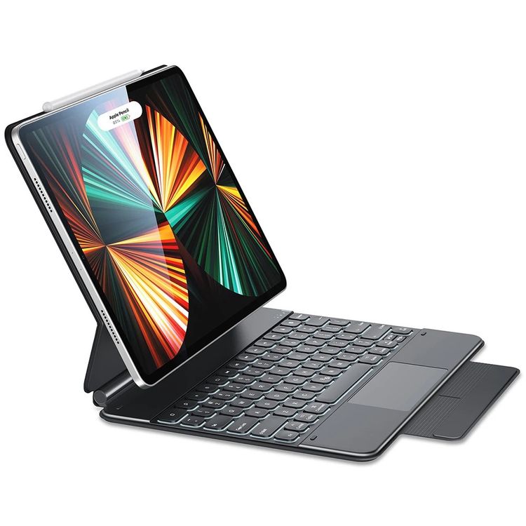 Shop and buy ESR 6B004 Rebound Magnetic Keyboard Case iPad Pro 12.9" (2018-2022) Auto Sleep/Wake Quick-Set Stand| Casefactorie® online with great deals and sales prices with fast and safe shipping. Casefactorie is the largest Singapore official authorised retailer for the largest collection of mobile premium accessories.