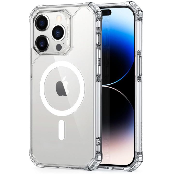 Shop and buy ESR Air Armor Case for iPhone 14 Pro Max (2022) with HaloLock Shockproof Stronger Magnetic Lock| Casefactorie® online with great deals and sales prices with fast and safe shipping. Casefactorie is the largest Singapore official authorised retailer for the largest collection of mobile premium accessories.