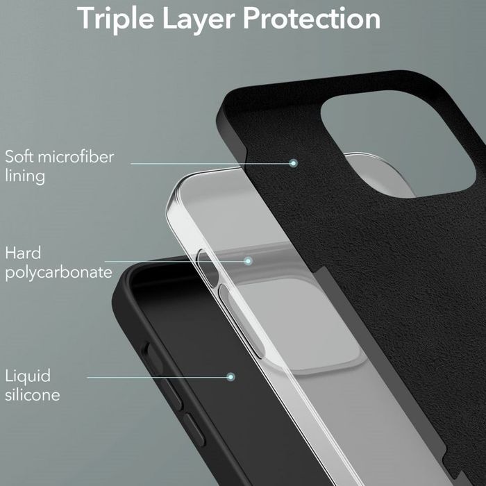 Shop and buy ESR Cloud Soft Case iPhone 13 Pro Max (2021) 3-layer design Hybrid Protection Scratch-resistant| Casefactorie® online with great deals and sales prices with fast and safe shipping. Casefactorie is the largest Singapore official authorised retailer for the largest collection of mobile premium accessories.